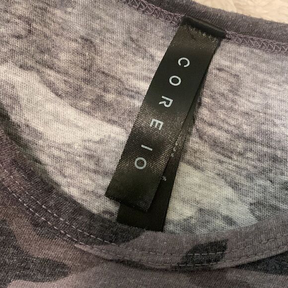 CORE 10, tank top, grey/black camo, large, scoop neck - Picture 3 of 10